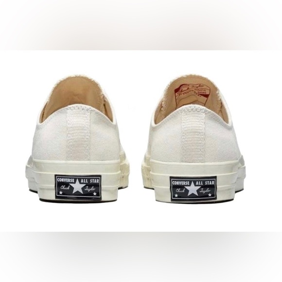 BRAND NEW Converse - Unisex Chuck 70 Low Top M3.5 (162211C) White(Cream) - Picture 2 of 7